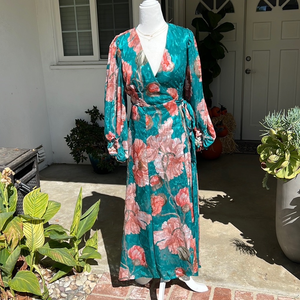 Hutch V neck Wrap Dress